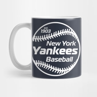 Yankees 80s Retro Ball Mug